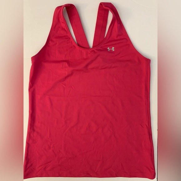Under Armour Tops - 3/$20✨Under Armour Pink Fitted Sleeveless Tank Top